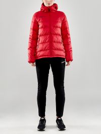 Sportliche Winterjacke Damen Rot